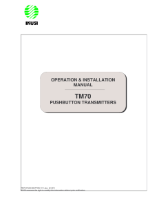 TM70 PUSH BUTTON V11