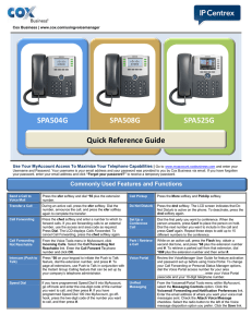 SPA504G SPA508G SPA525G