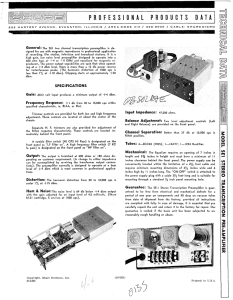 Shure SE1 User Guide