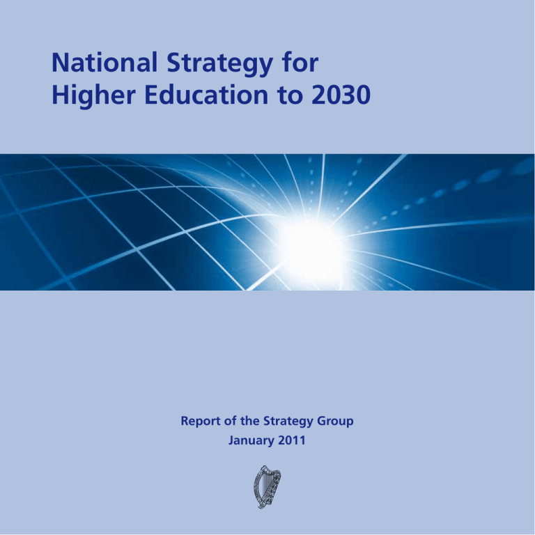 role of education strategic plan 2010 to 2030