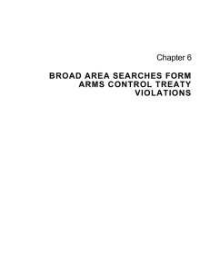 Broad Area Searches for Arms Control Treaty Violations