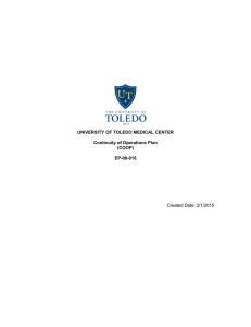 EP-08-016 - University of Toledo