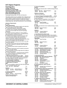 UCF Degree Programs - Undergraduate Catalog