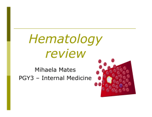 Hematology review