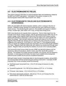 4.5 electromagnetic fields