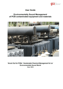 User Guide Environmentally Sound Management of PCB