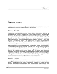 bioelectricity - Cornell University