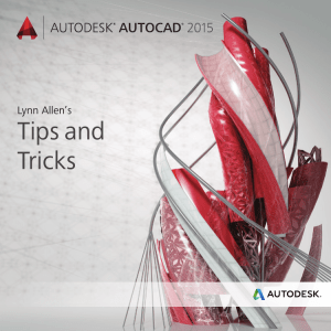 AutoCAD 2015 tips and tricks