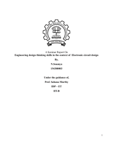 Seminar Report - Educational Technology, IIT Bombay