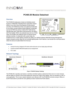 PC485.S5 Module Datasheet
