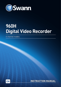 960H Digital Video Recorder