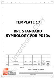BPE P and ID Standard Symbology