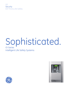 iO-Series Intelligent Fire Alarm Control Panels - Triple