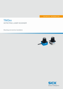 TiM3xx Detecting Laser Scanner