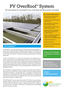 PVOverRoof Series II Brochure