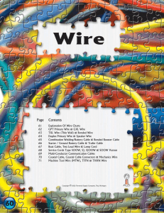 Explanation of Wire Charts