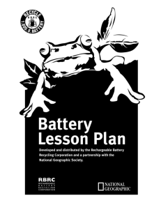 Battery Lesson Plan