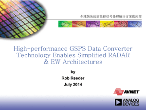 High-performance GSPS Data Converter Technology