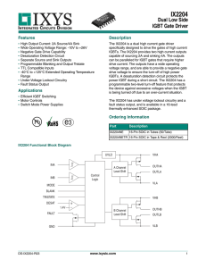 IX2204 - IXYS Integrated Circuits Division