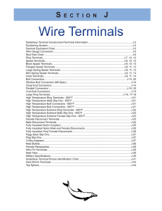 Wire Terminals - Dolphin Components