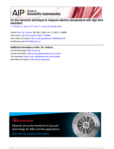 RevSciInstrum_70_2997 Harmonic probe