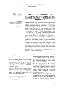 motivation - International Journal for Quality Research