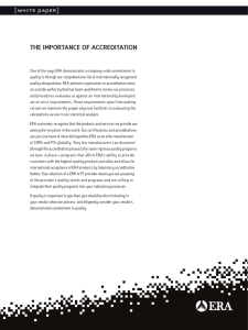 the importance of accreditation
