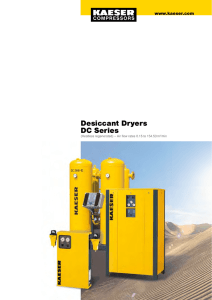 Desiccant Dryers DC Series