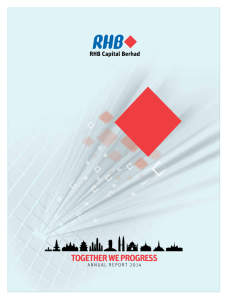 RHB Capital Berhad Annual Report 2014