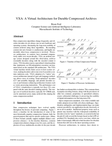 VXA: A Virtual Architecture for Durable Compressed Archives