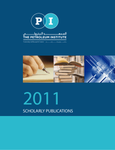 Faculty Scholarly Publications 2011