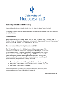 - University of Huddersfield Repository