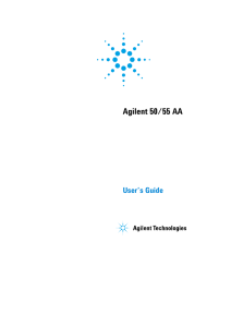 Agilent 50/55 AA