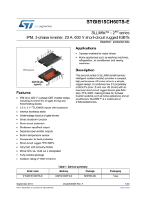 stgib15ch60ts-e - STMicroelectronics