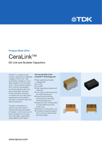 CeraLink - Product Brief