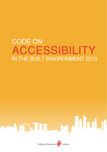 BCA Code on Accessibility in the Built Environment 2013