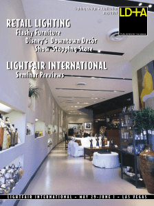 retail lighting - Illuminating Engineering Society