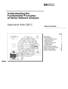 Understanding the Fundamental Principles of Vector Network