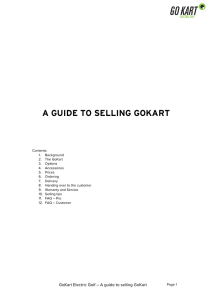 guide to selling gokart2 - GoKart Electric Golf Trolleys