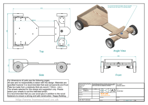Wood Go Kart Plan in PDF Format