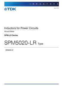 SPM5020-LR Series - TDK Product Center