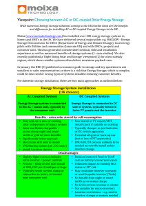 Viewpoint: Choosing between AC or DC coupled Solar