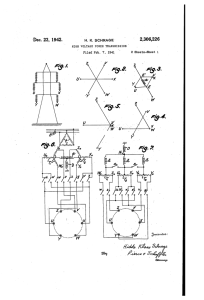 High voltage power transmission