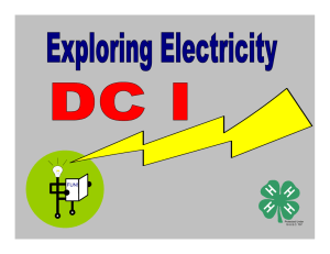 DC electricity - University of Illinois Extension