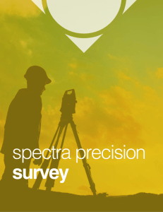 spectra precision survey