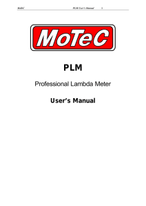 PLM Manual for pdf