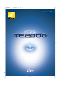 Eclipse TE2000 brochure