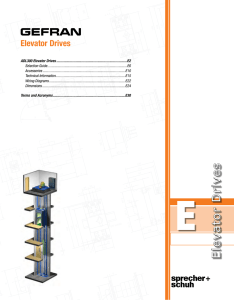 ADL300 Traction Elevator Drives E-Catalog