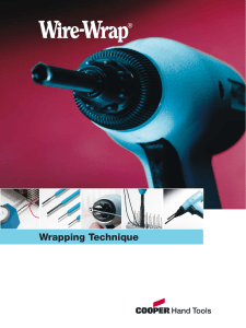 The Wire-Wrap wrapping technique