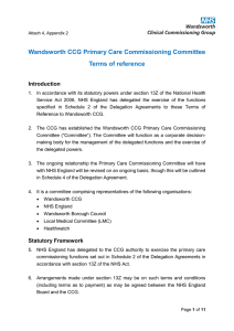 Primary Care Commissioning Committee Final